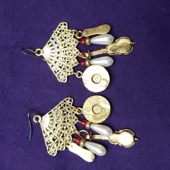 Vintage Bohemian earrings - Picture 3 of 4